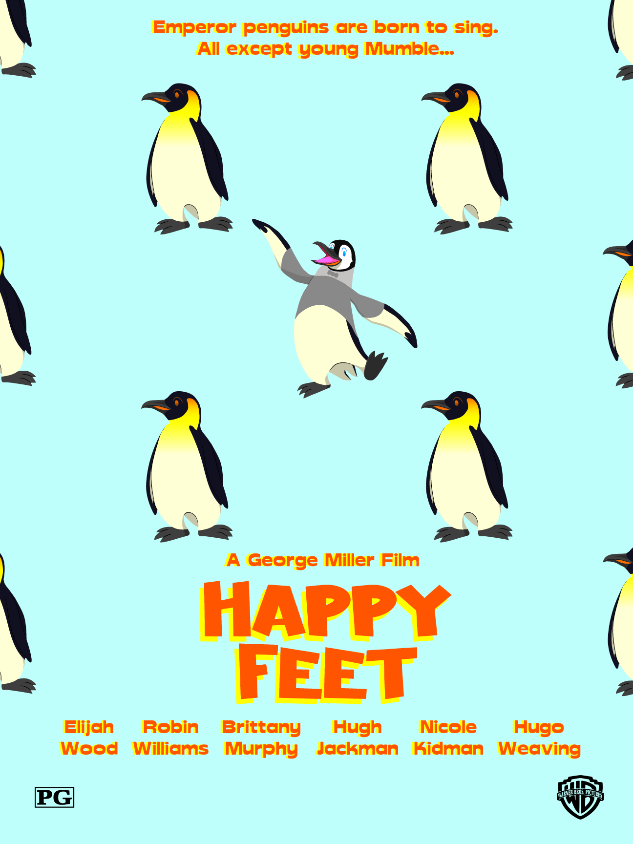 Alternative Movie Poster for “Happy Feet” (2006)